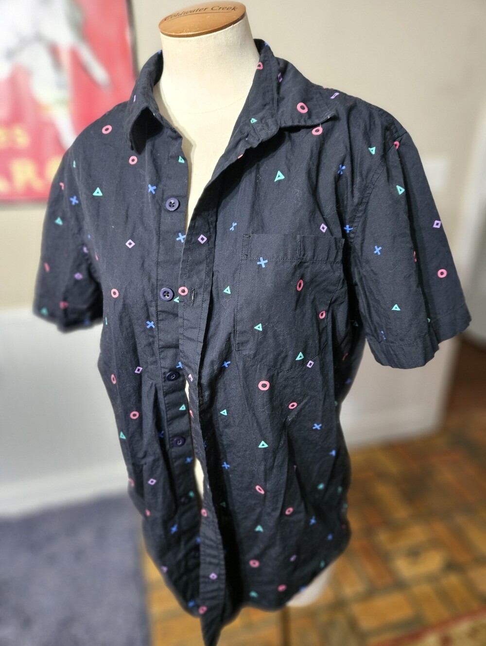 Sony Playstation Buttons Shirt Medium